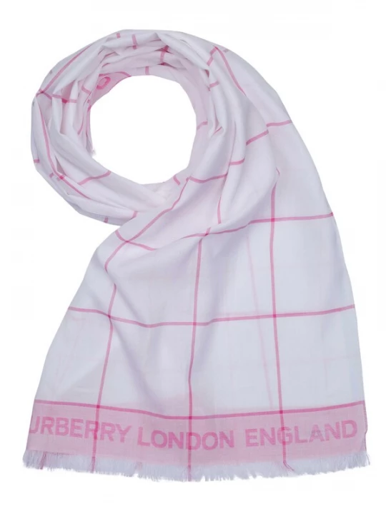 Foto van product BURBERRY Sjaal 'Pareo' wit