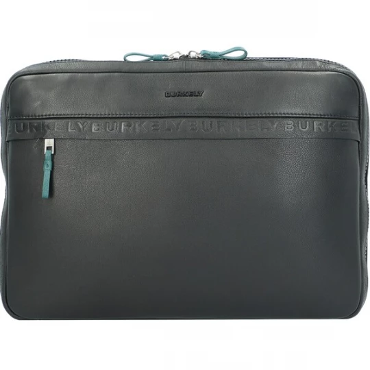 Foto van product Burkely Laptoptas 'Bold Bobby' turquoise / zwart