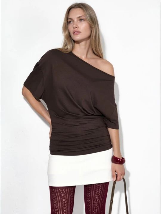 Foto van product Busem Blouse donkerbruin