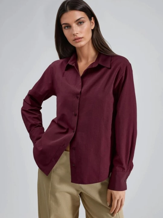 Foto van product Busem Blouse wijnrood