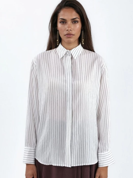 Foto van product Busem Blouse zwart / wit