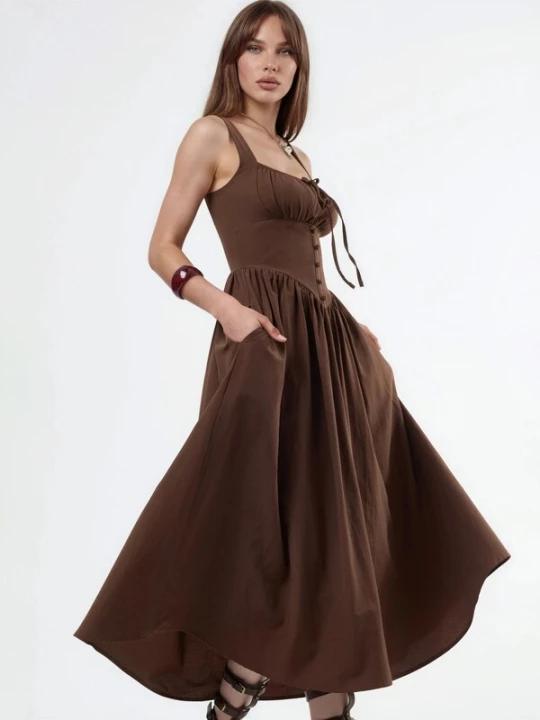 Foto van product Busem Jurk bruin