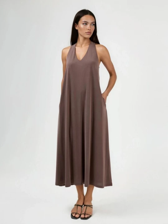 Foto van product Busem Jurk lichtbruin