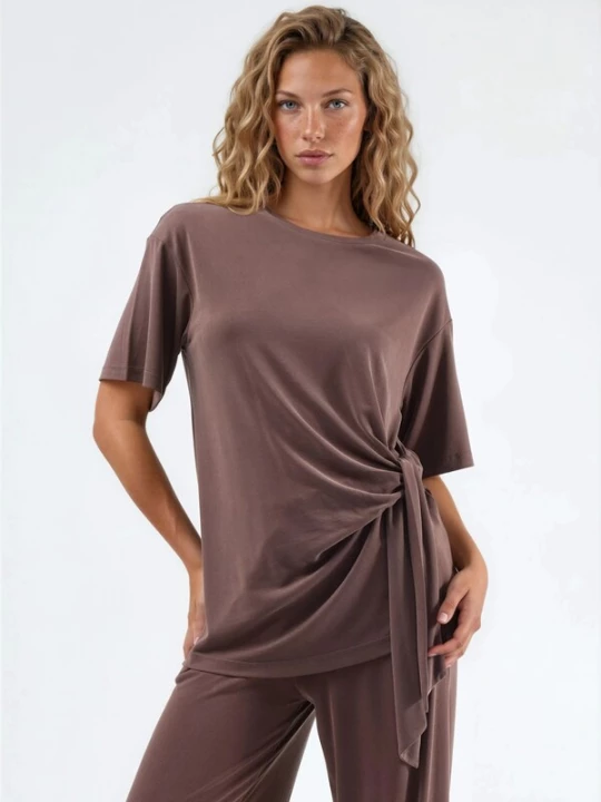 Foto van product Busem Shirt chocoladebruin
