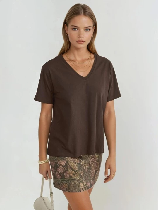 Foto van product Busem Shirt chocoladebruin