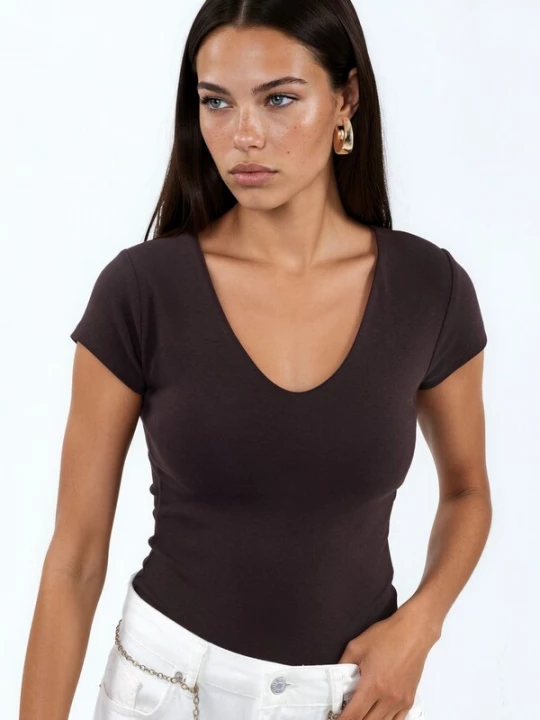 Foto van product Busem Shirt chocoladebruin