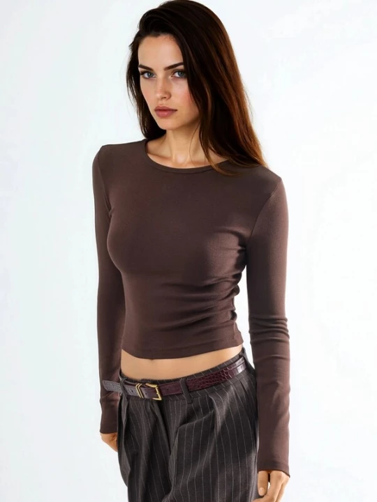 Foto van product Busem Shirt chocoladebruin