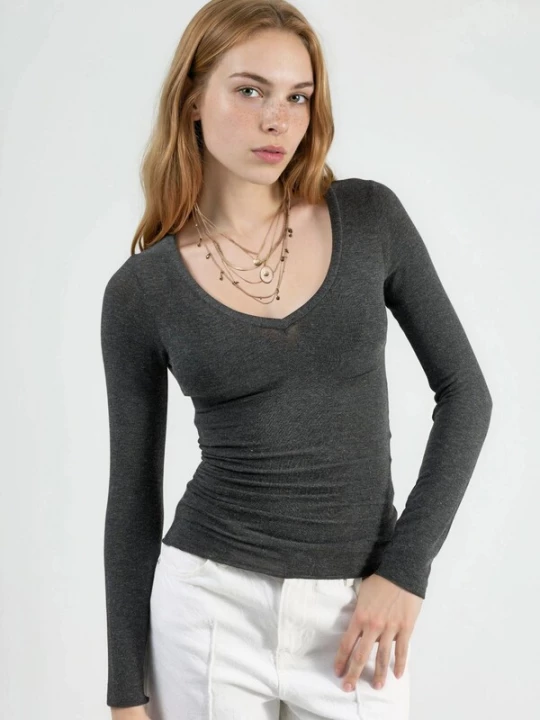 Foto van product Busem Shirt donkergrijs