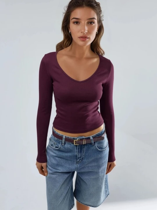 Foto van product Busem Shirt donkerlila