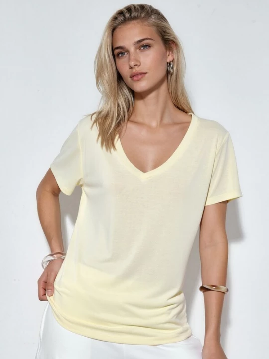 Foto van product Busem Shirt lichtgeel