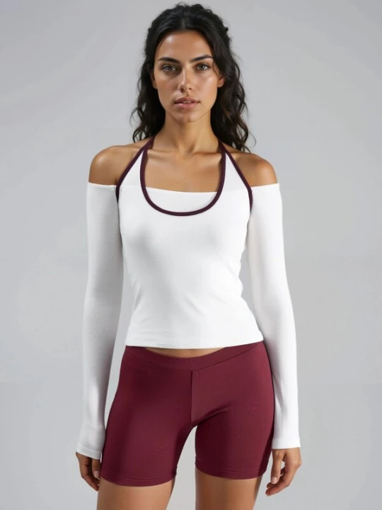 Foto van product Busem Shirt zwart / wit