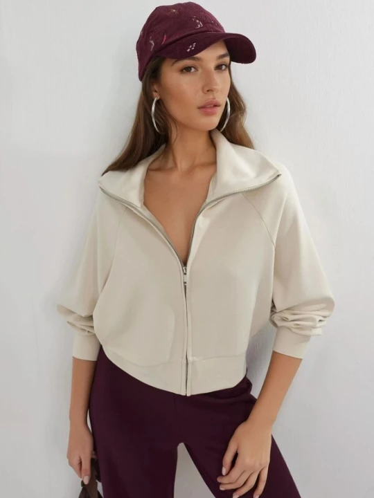 Foto van product Busem Sweatvest beige