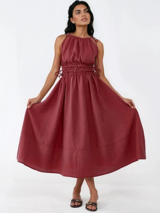 Foto van product Busem Zomerjurk cranberry