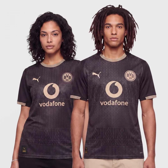 Foto van product BVB Sondertrikot 100 Jahre Rote Erde Puma zwart