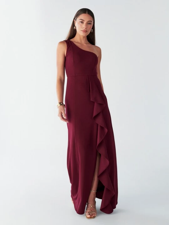 Foto van product BWLDR Avondjurk 'CATIA ' rood