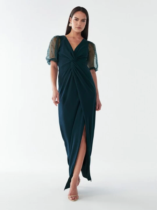 Foto van product BWLDR Avondjurk 'Chiara' groen