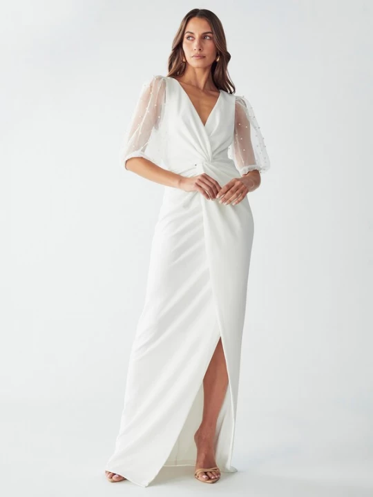Foto van product BWLDR Avondjurk 'CHIARA' wit