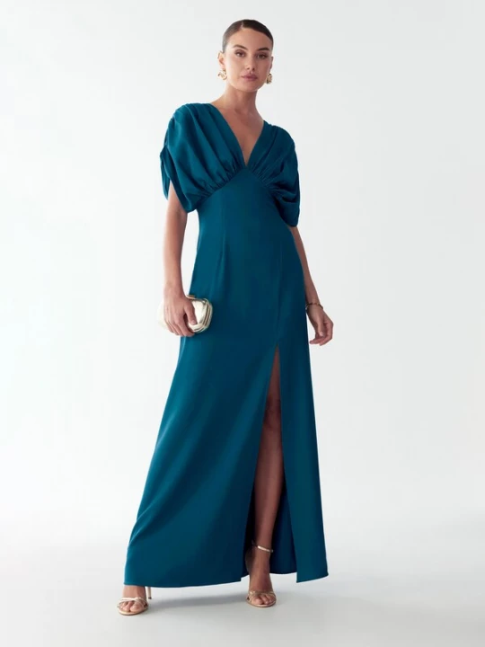 Foto van product BWLDR Avondjurk 'LAILA DRESS' blauw