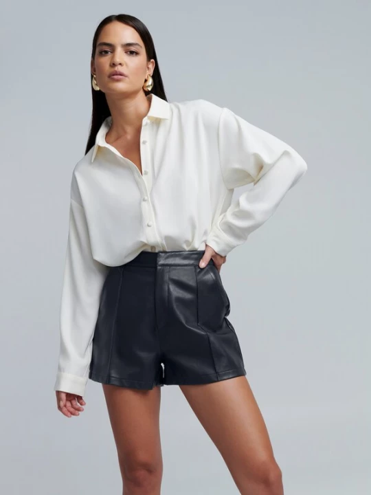 Foto van product BWLDR Blouse 'FORD' ivoor