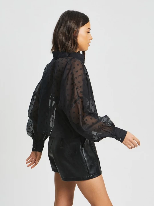 Foto van product BWLDR Blouse 'Henderson' zwart