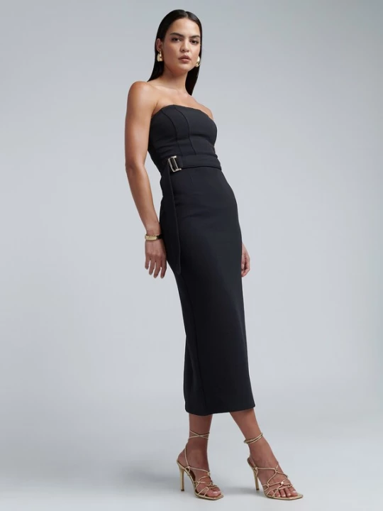 Foto van product BWLDR Cocktailjurk 'BYDEE' zwart