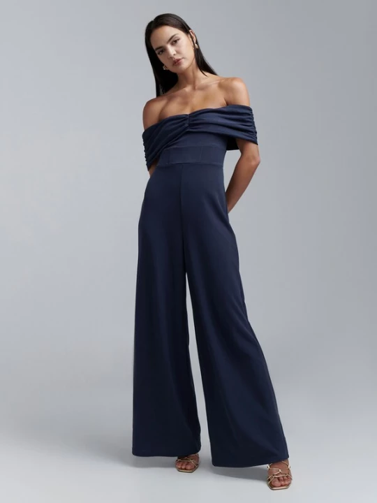 Foto van product BWLDR Jumpsuit 'Amalie' navy