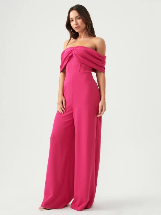 Foto van product BWLDR Jumpsuit 'Amalie' pink