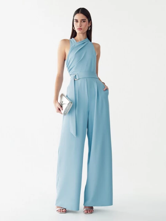 Foto van product BWLDR Jumpsuit 'AMBER' blauw