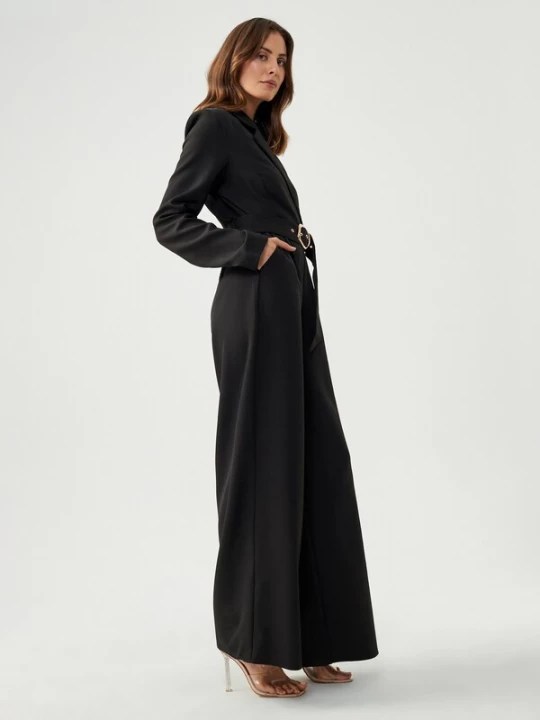 Foto van product BWLDR Jumpsuit 'ATTICA' goud / zwart
