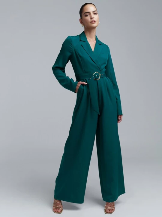 Foto van product BWLDR Jumpsuit 'Attica' groen