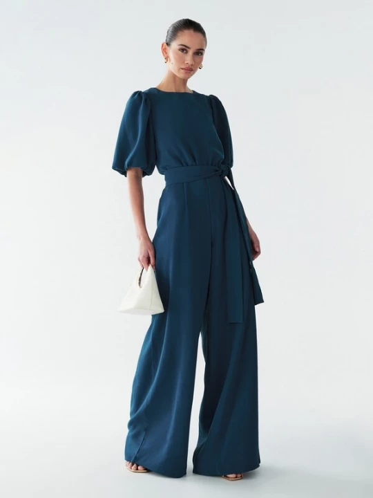 Foto van product BWLDR Jumpsuit 'Laney' petrol