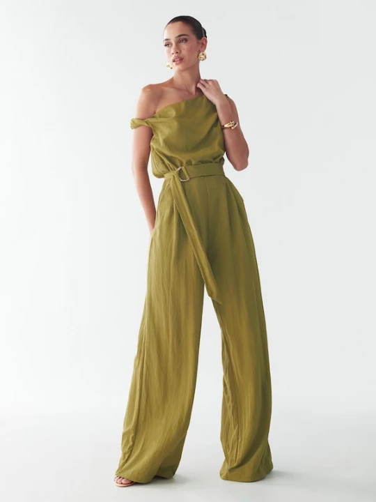 Foto van product BWLDR Jumpsuit 'Mariah' riet