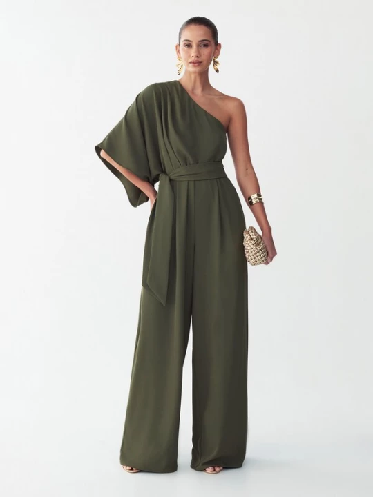 Foto van product BWLDR Jumpsuit 'Mona' groen