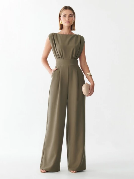 Foto van product BWLDR Jumpsuit 'Stella' groen