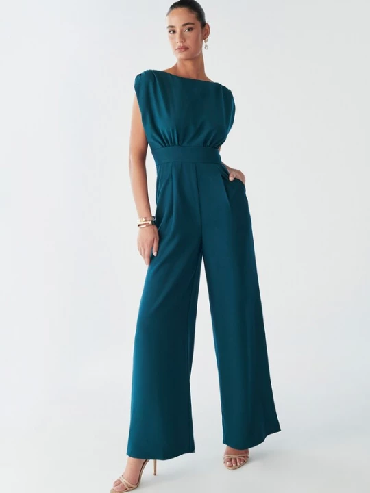 Foto van product BWLDR Jumpsuit 'STELLA JUMPSUIT' petrol