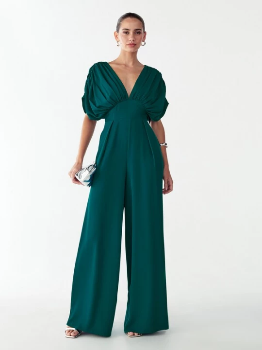 Foto van product BWLDR Jumpsuit 'Sunny' cyaan blauw