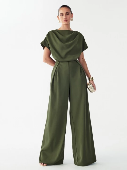 Foto van product BWLDR Jumpsuit 'Tina' groen