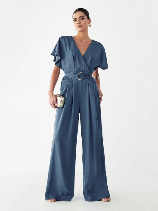 Foto van product BWLDR Jumpsuit 'ZARAH' blauw