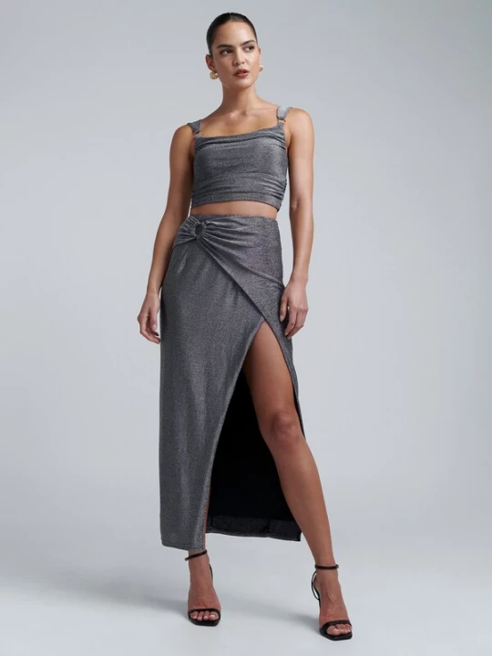 Foto van product BWLDR Rok 'MYRA' grijs