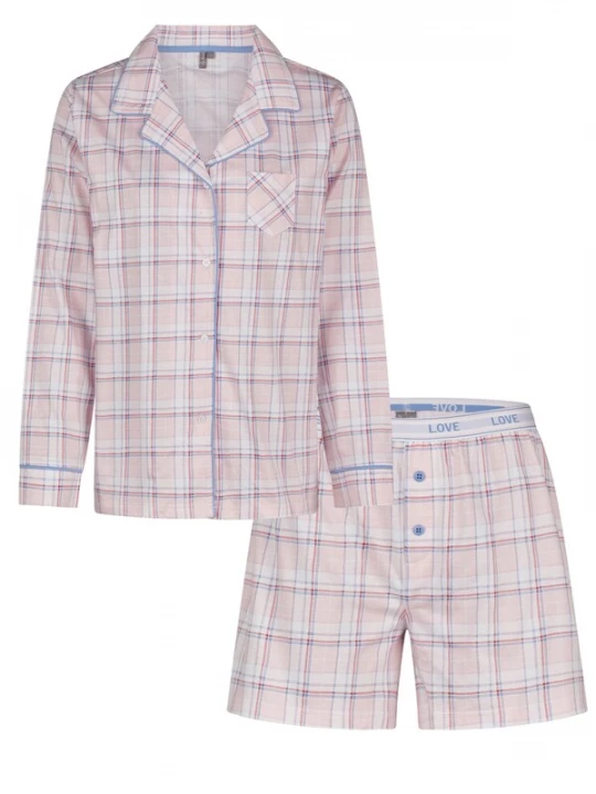 Foto van product By Louise Korte pyjama pink