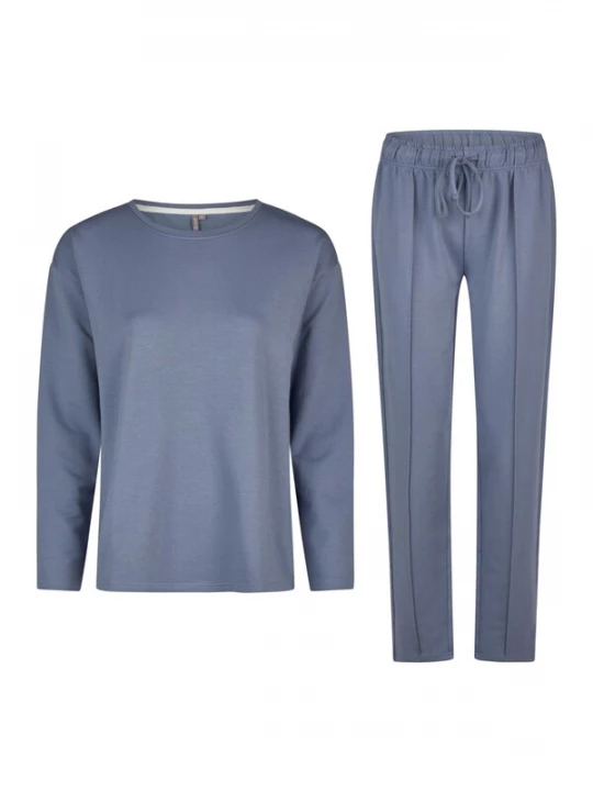 Foto van product By Louise Pyjama blauw denim