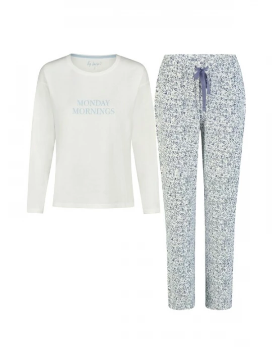 Foto van product By Louise Pyjama gemengde kleuren