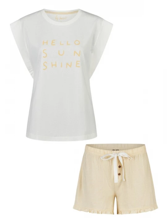 Foto van product By Louise Pyjama offwhite
