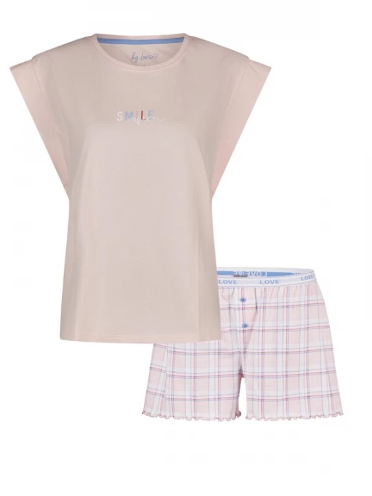 Foto van product By Louise Pyjama pink