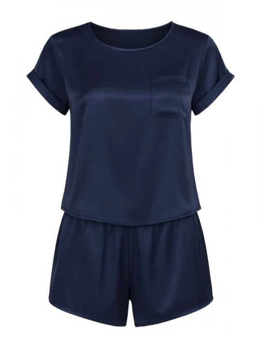 Foto van product C&City Korte pyjama navy