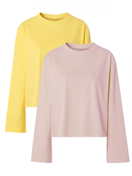 Foto van product C&City Shirt geel / pruim