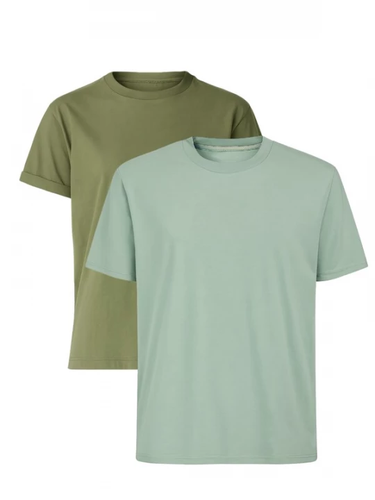Foto van product C&City Shirt kaki / mintgroen
