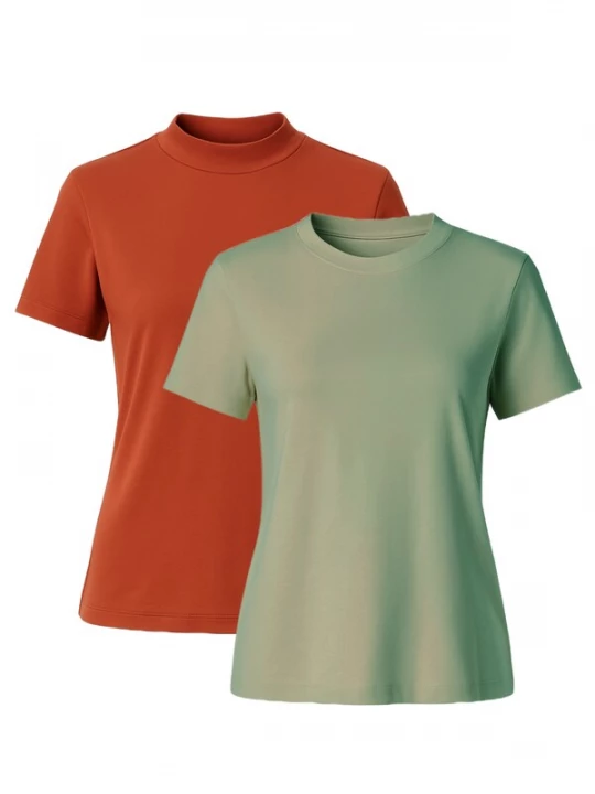 Foto van product C&City Shirt pastelgroen / kreeft
