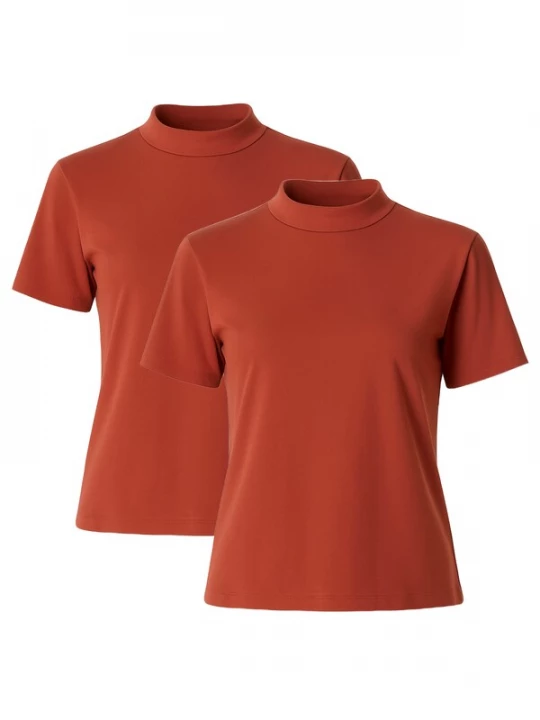 Foto van product C&City Shirt roestbruin