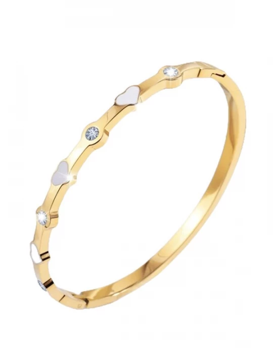 Foto van product Cala Rose Armband 'CANDY HEARTS' wit
